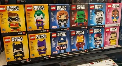 LEGO BrickHeadz 1 - 12 Complete Set Disney Marvel & DC Comics New Sealed Awesome - Image 1 of 4