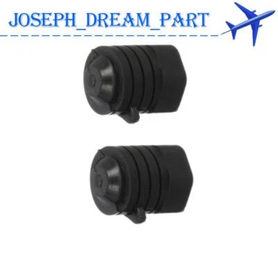 2Pcs Under Rubber Hood Cushion Bumper Black Fit Mazda 2 Protege RX8 CX7 CX9 CX5 Foto 1 de 4