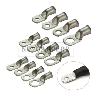 10/5-tlg Rohrkabelschuhe M5 - M12 blank unisoliert Kabelschuhe Ring Presschuh - Bild 1 von 7