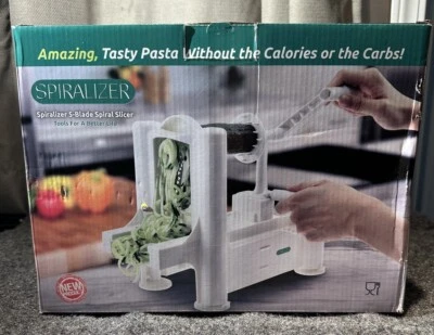 SPIRALIZER 5 Hojas Espiralizador Intercambiable Acero Inoxidable Hojas Nuevo Foto 1 de 4