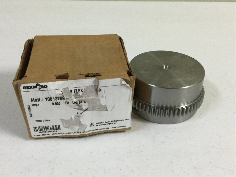 NEW, REXNORD 1015G FLEX HUB RSB BORE COUPLING 10013769, 1203217, FREE SHIPPING - Image 1 of 4