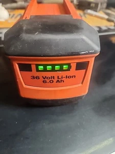 HILTI 36volt 6.0 Ah Li ion battery OEM Free Shipping TESTED (Pre-Owned) Hilti 1 - Picture 1 of 4