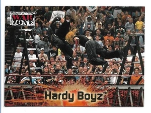 Hardy Boyz  2001 Fleer WWF Raw Is War #76 Rookie RC - Picture 1 of 2