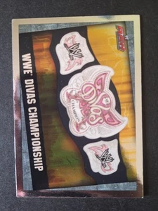 WWE Divas Championship Card Wrestling Topps Wwe Slam Attax Evolution - Picture 1 of 2