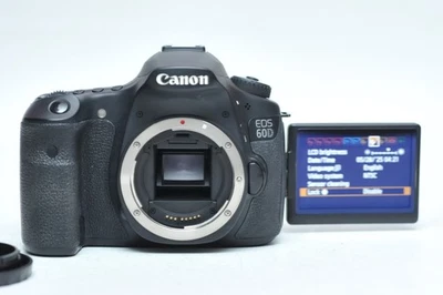Canon EOS 60D 18 MP CMOS Digital SLR Camera Body 28 - Image 1 of 3
