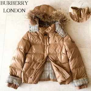 Chaqueta de plumón Burberry London de 3 vías con piel de camel talla 40 (US-M) - Imagen 1 de 8