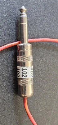 SWITCHCRAFT 297 1/4" TRS Stereo Cable Mount Plug - Solder Type (Free Shipping!) - Image 1 of 3