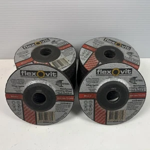 25x Flexovit 115mm 6311560 Steel Grinding Pad Disc Wheel 115x6.0x22.2mm Grinder - Bild 1 von 5