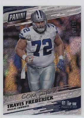2017 Panini Day Top 100 Players of 2017 Rapture /10 Travis Frederick #87 - Image 1 of 2