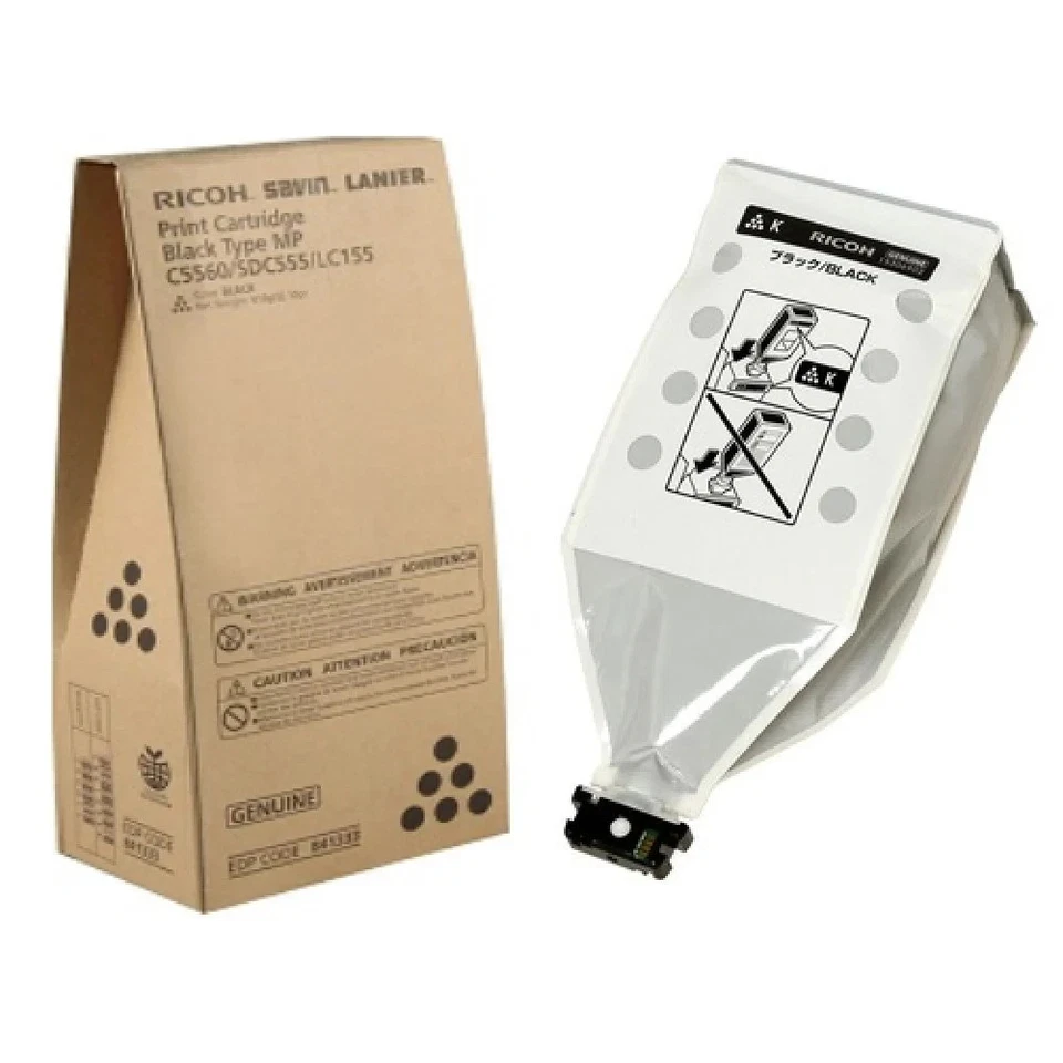 Genuine Ricoh 841333 Brand New Sealed Box Black Toner. We Ship Fast! - Image 1 of 1