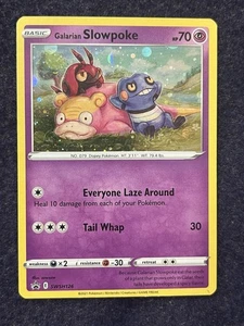 Galarian Slowpoke SWSH126 Black Star Promo Holo Pokemon Card - Picture 1 of 2