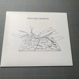 Fascinations Metal Earth Praying Mantis 3D Laser Cut Steel Puzzle Model Kit - Picture 1 of 4