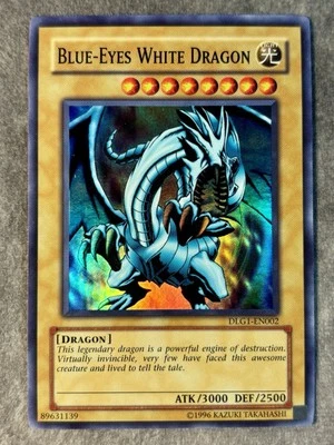 Yugioh! LP Blue-Eyes Ultimate Dragon - DLG1-EN001 - Super Rare - Image 1 of 2