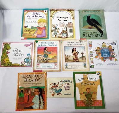 Tomie DePaola Books Lot Of 10 Classroom Library Teacher Homeschool Kids Set - Image 1 of 4