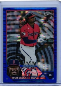 2023 Topps Chrome #136 Josh Bell Blue Sonar Refractor /125 - Bild 1 von 2