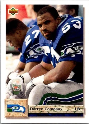 1992 Upper Deck - Darren Comeaux #65 - Image 1 of 2