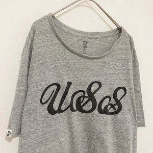 URSUS BAPE Cursive Big Logo Print T-Shirt Men's M - Picture 1 of 9