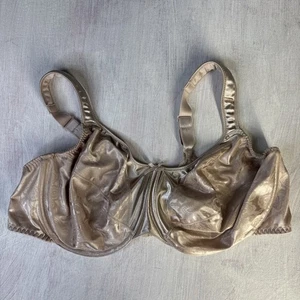 Vintage Bali 3562 Beyond Beautiful Minimizer BH Satin Damen 48C Braun Satin - Bild 1 von 14