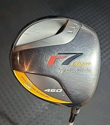 Taylormade R7 460 10.5* Driver Regular Flex Reax 65g +headcover Vgood RH - Image 1 of 4