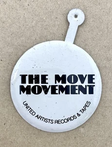 The Move - UK Rock Band 1970s Pre-ELO United Artists Promo Tab Pin Badge - Picture 1 of 5