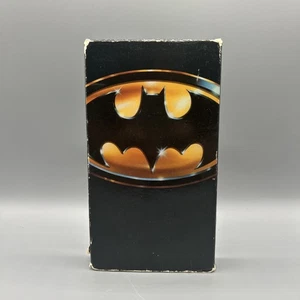 Batman VHS Movie Michael Keaton Jack Nicholson Pre Owned Vintage 1989 - Picture 1 of 5