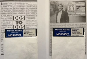 Disquetes IBM PC 1986 de colección 5,25" DOS + Bonus DOS to DOS 1986 copia del artículo - Imagen 1 de 6