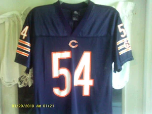 Chicago Bears NFL Apparel Jersey (Brian Urlacher #54) Youth SZ- Large (14-16)  - Picture 1 of 8