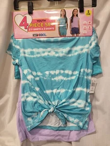 32° Cool Youth Girl 4 Piece Set, Aqua, Size S (7/8) **BRAND NEW** - Picture 1 of 5