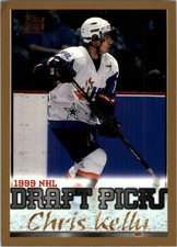 1999-00 Topps #270 Chris Kelly Rookie Hockey Card