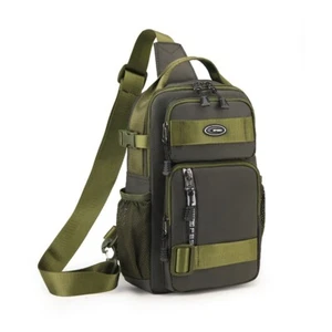 Zaino da uomo borsa imbracatura petto a spalla fanny pack borsa sportiva a croce outdoor - Foto 1 di 11