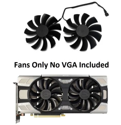 Fan For EVGA GeForce GTX 1080 1070 1070Ti ACX3 Graphics Card PLD10015B12H Foto 1 de 4