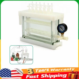 Un conjunto completo de sistema de colector SPE de 12 posiciones, colector SPE de vacío e - Imagen 1 de 11