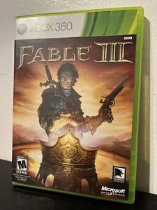 Fable III 3 (Microsoft Xbox 360, 2010) Near Mint Disc Complete in Box Revolution - Picture 1 of 3