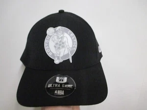 BOSTON CELTICS "ULTRA GAME" SNAPBACK HAT (ADJUSTABLE) NWT BLACK TRAINING SOFT - Picture 1 of 5