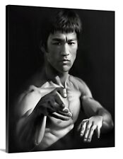 Bruce Lee Canvas 16x20 WallArt Be Water ESPN Enter The Dragon Kung Fu