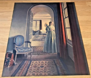 Vintage Leonard Campbell Taylor Print - The Letter - Signed - Picture 1 of 2