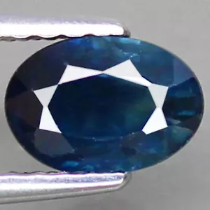 PIEZA GEMA 0.87ct.ZAFIRO AZUL NORMAL CALENTADO NATURAL FORMA OVALADA - Imagen 1 de 3