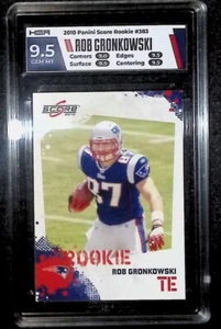 ¡Tarjeta de novato Score 2010 de Rob Gronkowski! ¡RC! - Imagen 1 de 2
