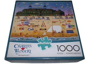 Charles Wysocki 1000 Piece Puzzle-The Nantucket jigsaw puzzle - Picture 1 of 2