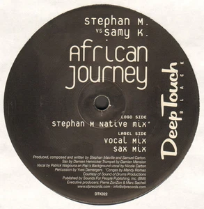 Stephan M. Vs SAMY K - African Journey - DEEP TOUCH Black - 2003 - USA - DTK022 - Picture 1 of 2