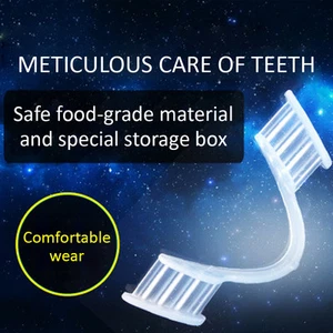 Full Care Mouthpiece Guard Sleep Quietly Save Your Teeth Facilitates Pressure - Picture 1 of 10