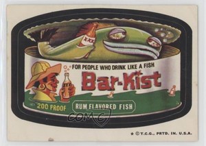 1974 Topps Wacky Packages Series 6 Bar-Kist 0l4h