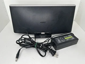 Base de audio de altavoz Bluetooth Sony para iPod iPad iPhone 30 pines RDP-X60iP probado - Imagen 1 de 8