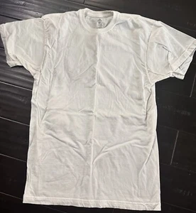 adidas Short Sleeve Shirt Men's White Size Med. - Picture 1 of 3
