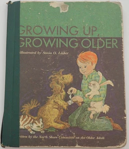 1964 GROWING UP GROWING OLDER Sonia Lisker - EX-LIB, 1st, - Picture 1 of 7