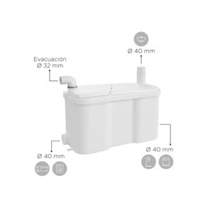 WATERSAN 20 LAVABO BID DOC VASCA LAVATR LAVASTOV - Imagen 1 de 3