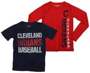 MLB Youth Cleveland Indians Fan Two Piece Performance T-Shirt Combo Set - Picture 1 of 3