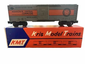 KMT Reading Railway System Mennonite Central Committee Boxcar Kris Model Trains - Picture 1 of 4