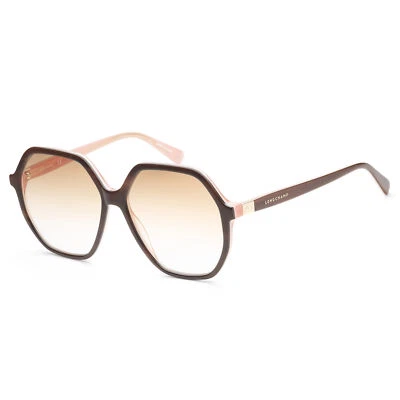 Longchamp Women's 58mm Havana and Rose Sunglasses LO707S-208 - Image 1 of 2