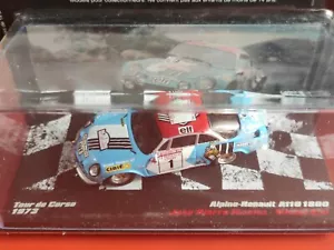 COCHE 1/43, ALTAYA, MODELO ALPINE RENAULT A110 1800 TOUR DE CORSE 1973. - Imagen 1 de 3